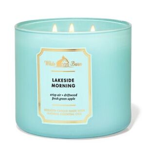 Bath and Body Works Lakeside Morning 3-Wick Candle